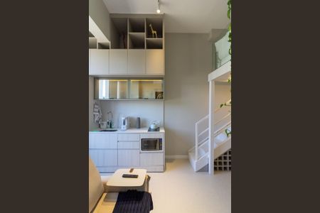 Studio à venda com 34m², 1 quarto e sem vagaCozinha