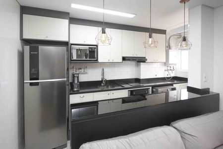 Apartamento à venda com 35m², 1 quarto e 1 vaga Apartamento à venda com 35m², 1 quarto e 1 vagaCozinha