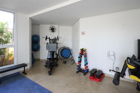 Apartamento à venda com 35m², 1 quarto e 1 vaga Apartamento à venda com 35m², 1 quarto e 1 vagaÁrea comum - Academia