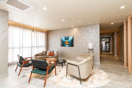 Studio para alugar com 21m², 1 quarto e sem vaga Studio para alugar com 21m², 1 quarto e sem vagaÁrea comum - Salão de festas