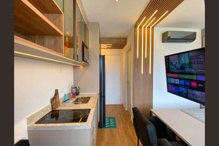 Studio de kitnet/studio para alugar com 1 quarto, 21m² em Santo Amaro, São Paulo