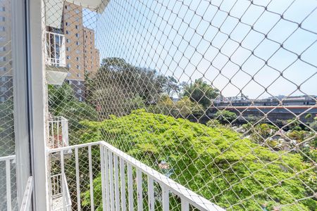 Varanda da sala de apartamento para alugar com 2 quartos, 50m² em Centro, Diadema