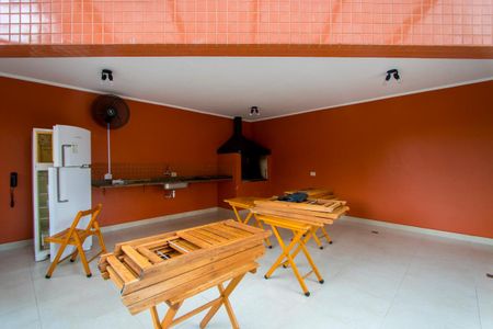 Apartamento para alugar com 100m², 3 quartos e 2 vagasÁrea comum - Churrasqueira