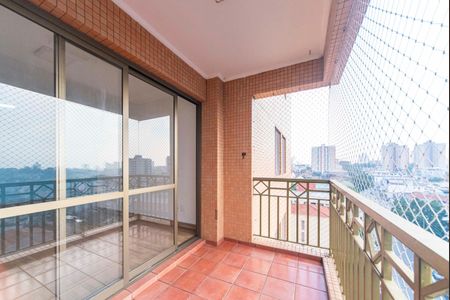 Varanda da Sala de apartamento para alugar com 3 quartos, 100m² em Jardim Bela Vista, Santo André