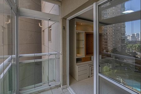 Varanda Sala de apartamento para alugar com 2 quartos, 79m² em Paraíso, São Paulo