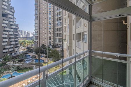 Varanda Sala de apartamento para alugar com 2 quartos, 79m² em Paraíso, São Paulo