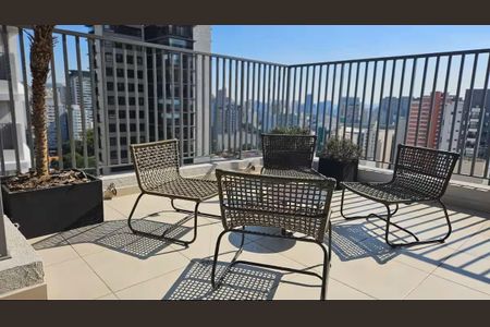 Studio à venda com 24m², 1 quarto e sem vagaTerraço - área comum