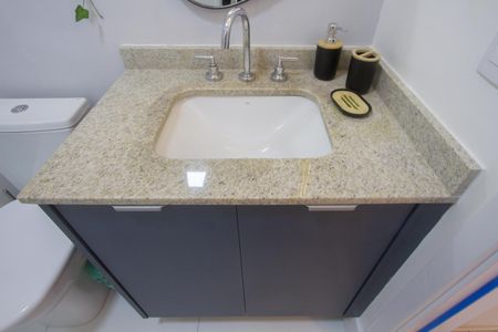 Studio para alugar com 25m², 1 quarto e sem vaga Studio para alugar com 25m², 1 quarto e sem vagaBanheiro