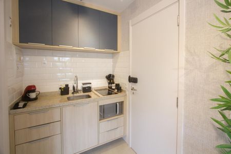Studio para alugar com 25m², 1 quarto e sem vaga Studio para alugar com 25m², 1 quarto e sem vagaCozinha