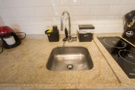 Studio para alugar com 25m², 1 quarto e sem vaga Studio para alugar com 25m², 1 quarto e sem vagaCozinha