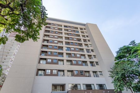 Studio para alugar com 25m², 1 quarto e sem vaga Studio para alugar com 25m², 1 quarto e sem vagaFachada