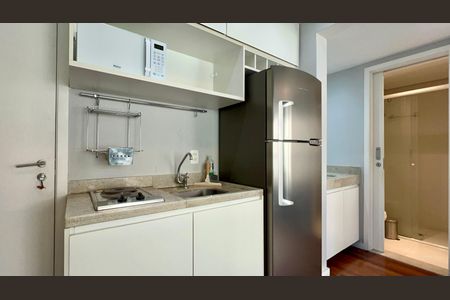 Studio à venda com 37m², 1 quarto e 1 vagaCozinha