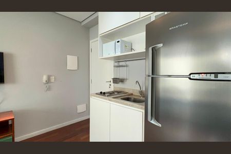 Studio à venda com 37m², 1 quarto e 1 vagaCozinha