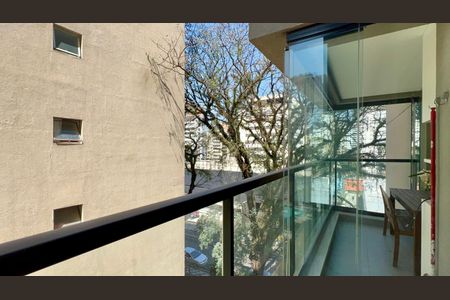 Studio à venda com 37m², 1 quarto e 1 vagaVaranda do Quarto