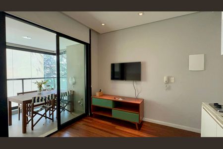 Studio à venda com 37m², 1 quarto e 1 vagaSala