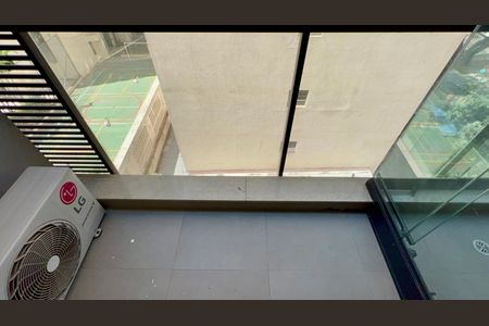 Studio à venda com 37m², 1 quarto e 1 vagaVaranda do Quarto