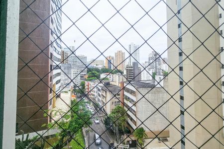 Vista Sala estar de apartamento para alugar com 4 quartos, 260m² em Barra Avenida, Salvador