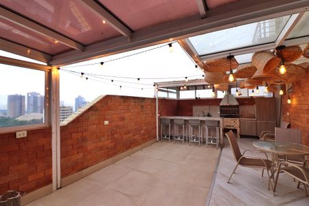 Varanda gourmet de apartamento à venda com 3 quartos, 177m² em Vila Dayse, São Bernardo do Campo