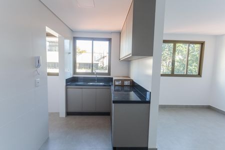 Cozinha de apartamento à venda com 2 quartos, 68m² em Carmo, Belo Horizonte