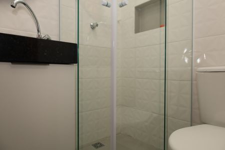 Apartamento à venda com 88m², 4 quartos e 4 vagasBanheiro do Studio 3