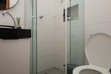 Apartamento à venda com 88m², 4 quartos e 4 vagasBanheiro do Studio 2