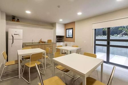 Apartamento para alugar com 25m², 1 quarto e sem vaga Apartamento para alugar com 25m², 1 quarto e sem vagaÁrea comum - Salão de Festas
