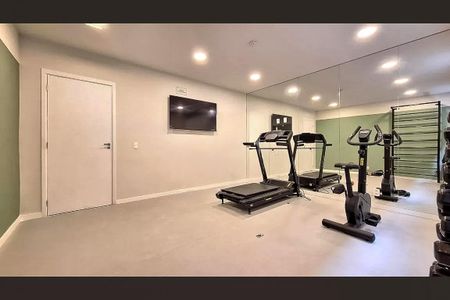 Apartamento para alugar com 25m², 1 quarto e sem vaga Apartamento para alugar com 25m², 1 quarto e sem vagaÁrea comum - Academia