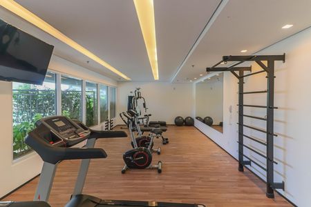 Studio para alugar com 26m², 1 quarto e sem vagaÁrea comum - Academia