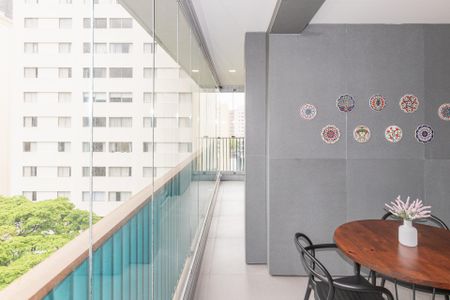Apartamento à venda com 103m², 2 quartos e 1 vagaVaranda