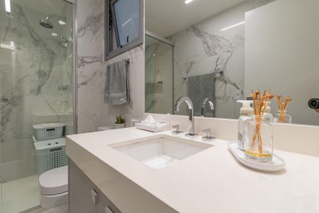 Apartamento à venda com 103m², 2 quartos e 1 vagaBanheiro da Suíte 2