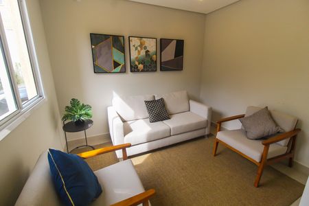 Apartamento para alugar com 41m², 2 quartos e sem vagaÁrea comum - Salão de festas