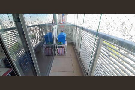 Sacada do Studio de apartamento à venda com 1 quarto, 33m² em Centro, Osasco