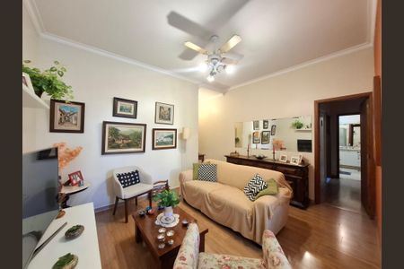 Sala de apartamento à venda com 2 quartos, 76m² em Laranjeiras, Rio de Janeiro