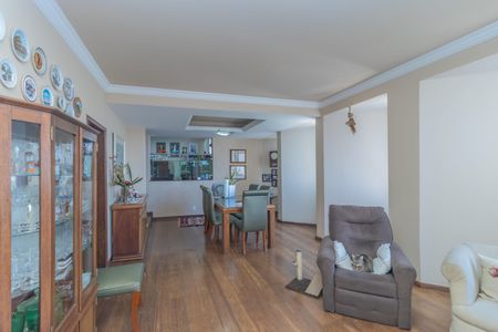 Sala de apartamento à venda com 4 quartos, 192m² em São Lucas, Belo Horizonte