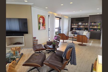 Sala de apartamento à venda com 4 quartos, 270m² em Paraíso, São Paulo