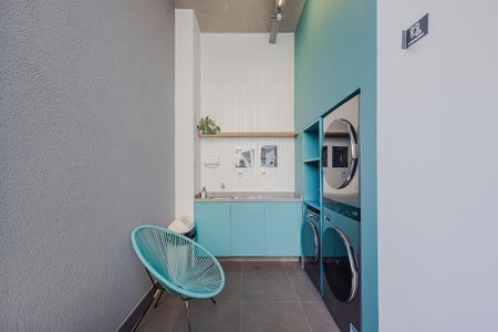 Studio à venda com 36m², 1 quarto e 1 vagaLavanderia