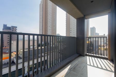 Varanda de kitnet/studio para alugar com 1 quarto, 35m² em Vila Gomes Cardim, São Paulo