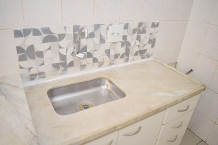 Apartamento para alugar com 55m², 2 quartos e 2 vagasCozinha - Torneira