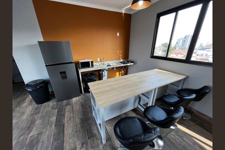 Studio para alugar com 27m², 1 quarto e sem vagaÁrea gourmet