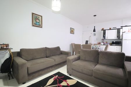 Sala de apartamento à venda com 2 quartos, 67m² em Vila Pires, Santo André