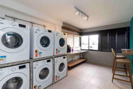 Apartamento à venda com 26m², 1 quarto e sem vaga Apartamento à venda com 26m², 1 quarto e sem vagaÁrea comum - Lavanderia