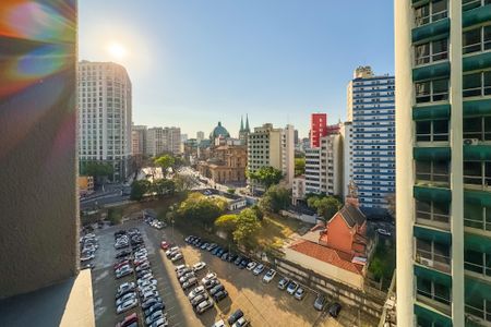 Vista da Sala de apartamento para alugar com 2 quartos, 33m² em Sé, São Paulo