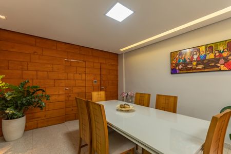 Sala de apartamento à venda com 3 quartos, 98m² em Castelo, Belo Horizonte