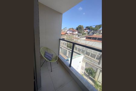 Varanda da Sala de casa à venda com 3 quartos, 118m² em Santa Amelia, Belo Horizonte