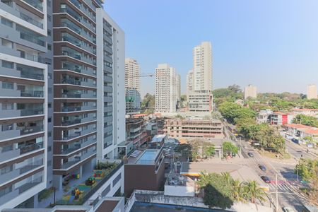 Studio para alugar com 26m², 1 quarto e sem vaga Studio para alugar com 26m², 1 quarto e sem vagaVaranda