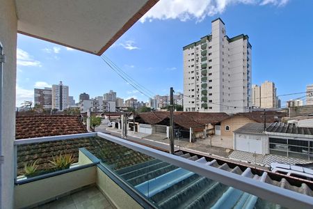 Sacada da suíte de casa para alugar com 4 quartos, 230m² em Guilhermina, Praia Grande