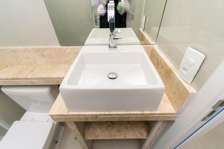 Apartamento à venda com 54m², 2 quartos e 1 vaga Apartamento à venda com 54m², 2 quartos e 1 vagaBanheiro da Suíte