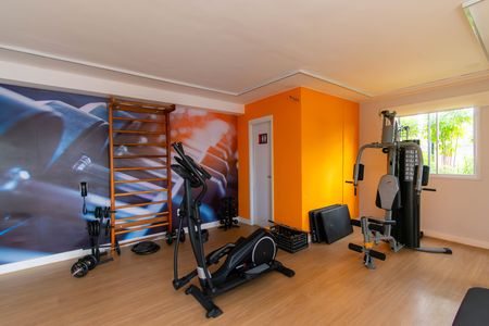 Apartamento à venda com 54m², 2 quartos e 1 vaga Apartamento à venda com 54m², 2 quartos e 1 vagaÁrea comum - Academia