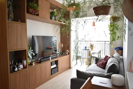 Sala de apartamento à venda com 2 quartos, 55m² em Vila Clementino, São Paulo