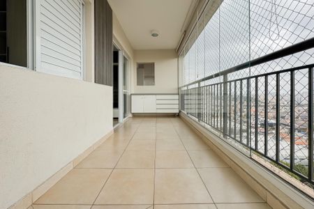 Varanda da Sala de apartamento para alugar com 1 quarto, 68m² em Ipiranga, São Paulo